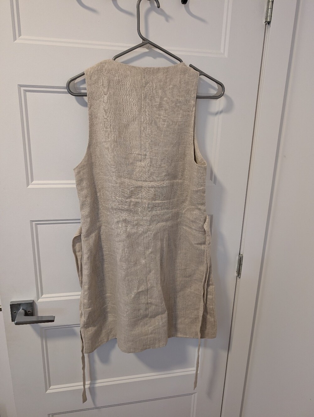 Faithfull The Brand/Marinia Linen Dress Sz M - Picture 7 of 7